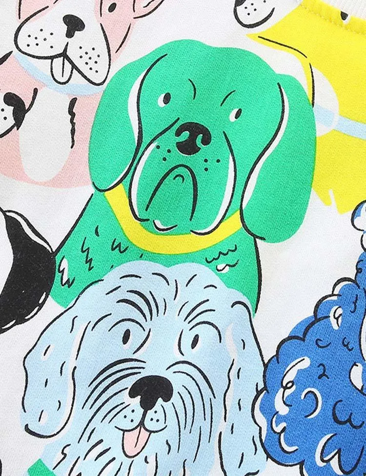 Multi Doggy Printed Sweatshirt - Image 3