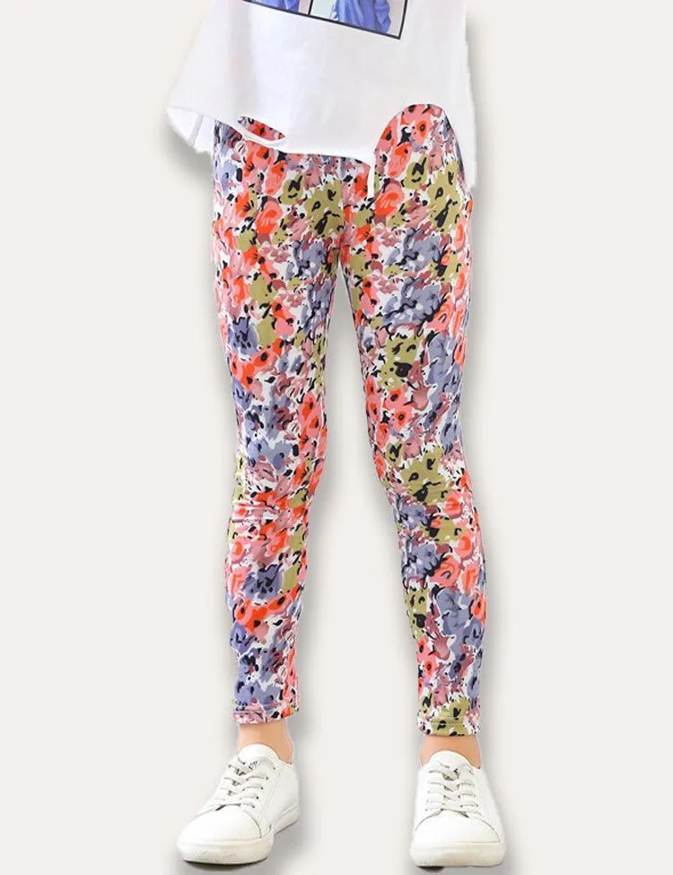 Multi Printed Leggings - Image 9
