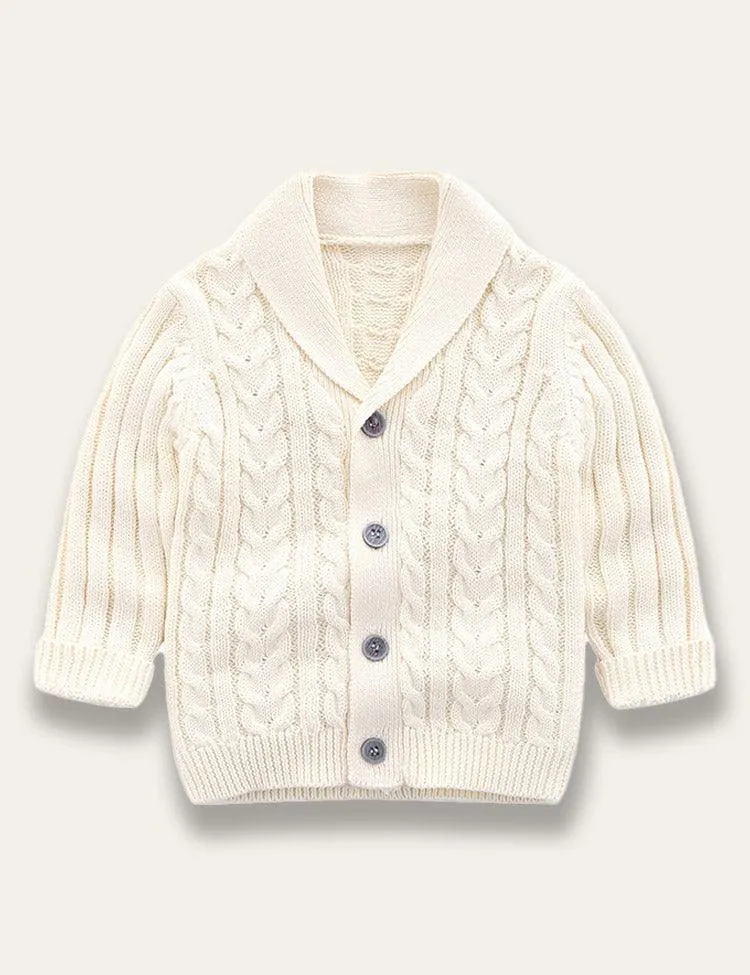 Multicolor Handsome Knit Cardigan - Image 3