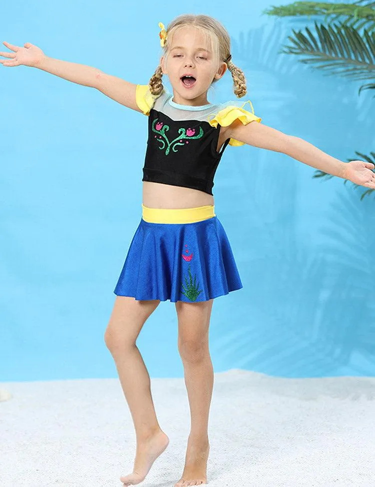 Multicolor Princess Swimsuit - Image 4