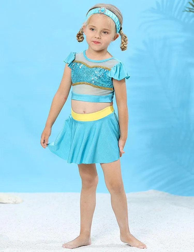 Multicolor Princess Swimsuit - Image 7