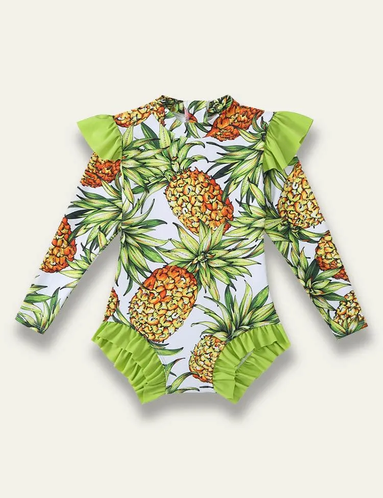 Multicolor Printed One-piece Swimsuit - Image 3