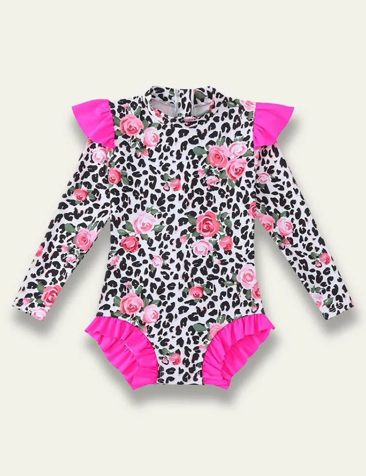Multicolor Printed One-piece Swimsuit - Image 4