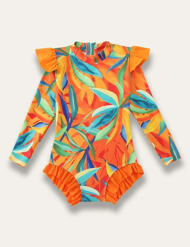 Multicolor Printed One-piece Swimsuit - Image 7