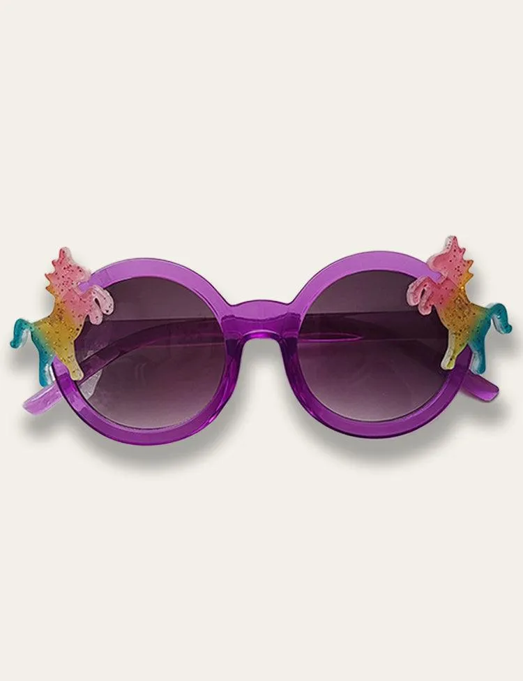 Multicolor Unicorn Sunglasses - Image 5