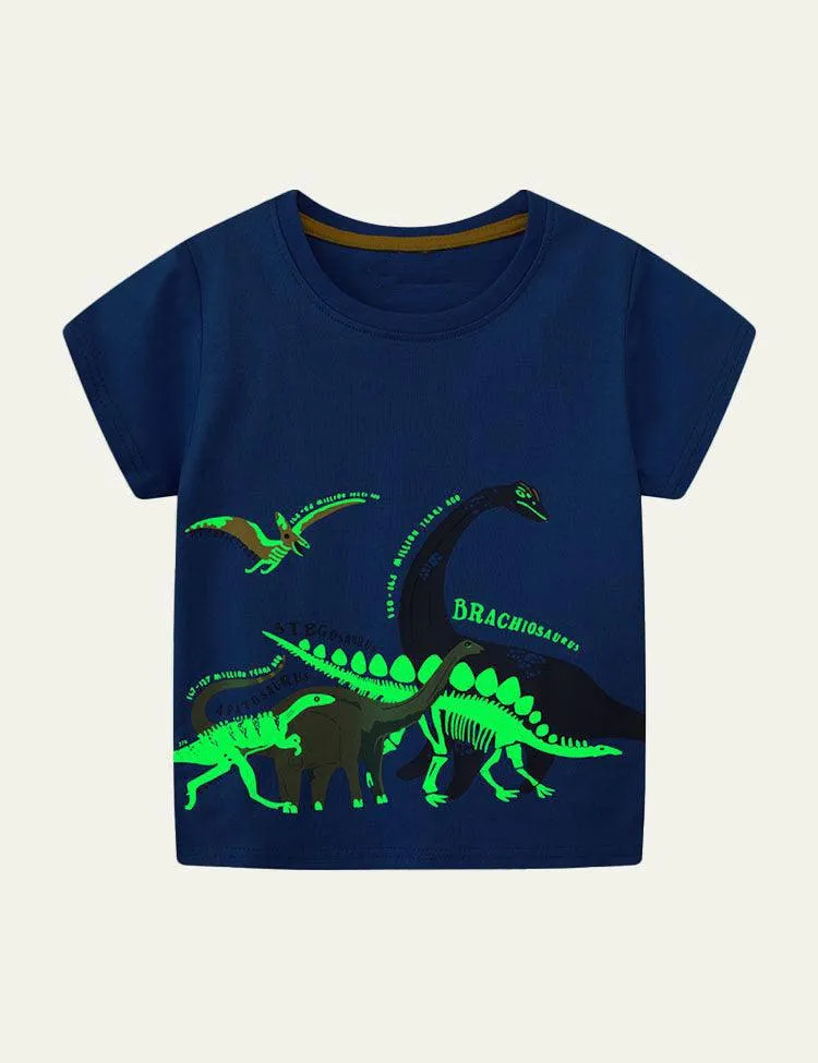 Nightglow Dinosaur T-shirt - Image 2