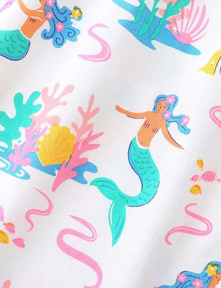 Ocean Mermaid Print Dress - Image 2
