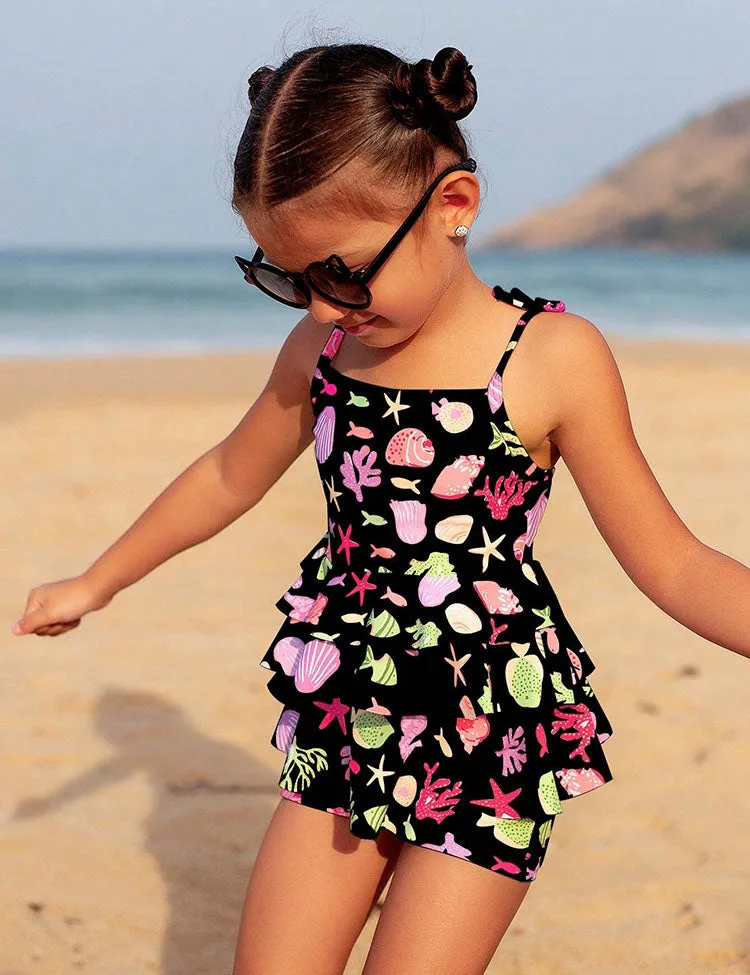 Ocean Printed Swimsuit - Image 3