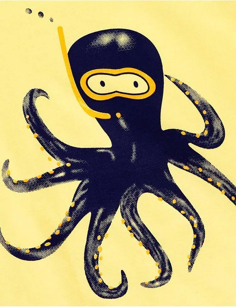 Octopus Stripe Printed Set - Image 3