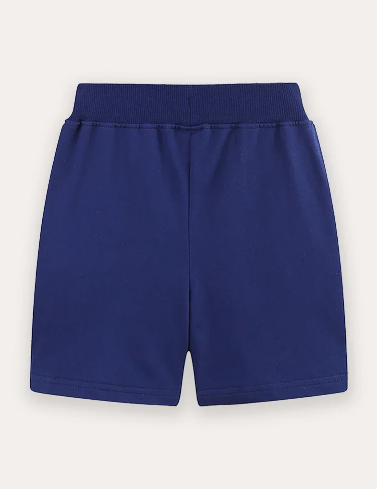 Parrot Embroidered Cotton Shorts - Image 2