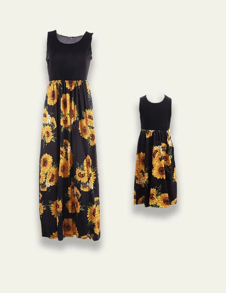 Patchwork Vest Family Matching Dress - Image 2