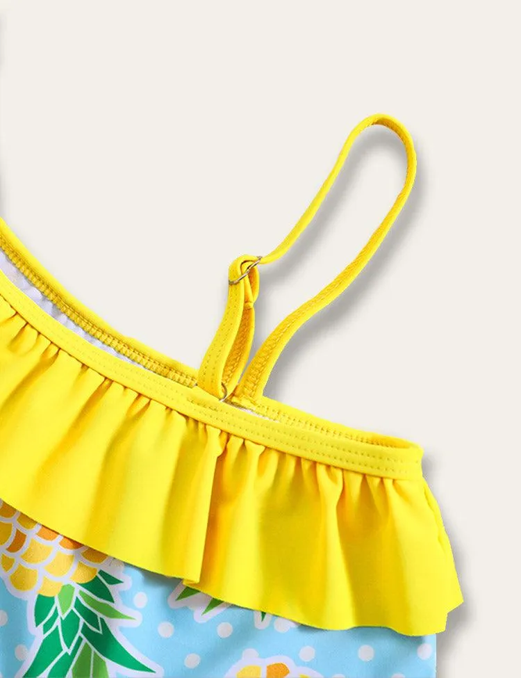 Pineapple Print Swimsuit - Image 2