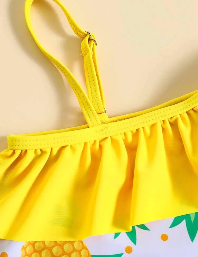 Pineapple Printed Swim Suit - Image 2