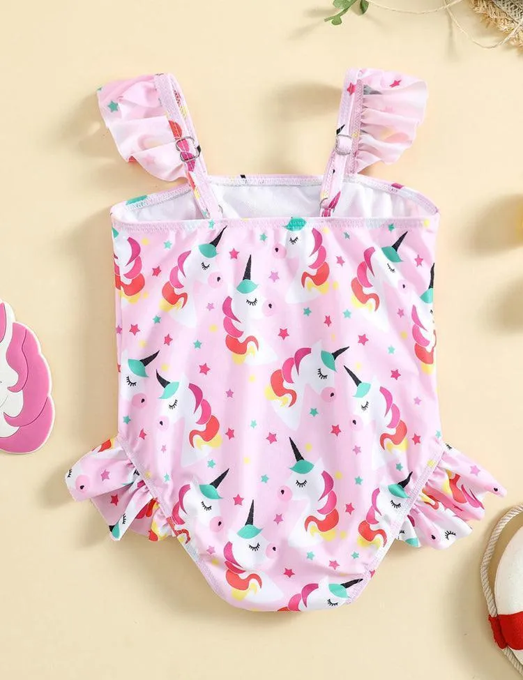 Pink Unicorn Swimsuit - Image 2
