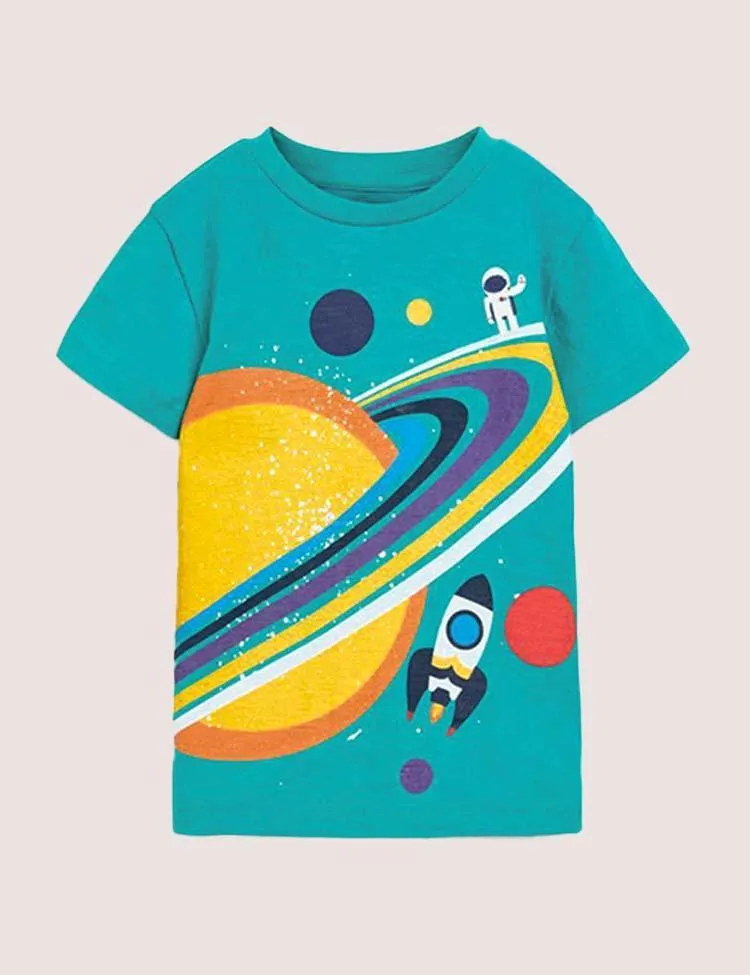 Planet Rocket T-shirt - Image 3