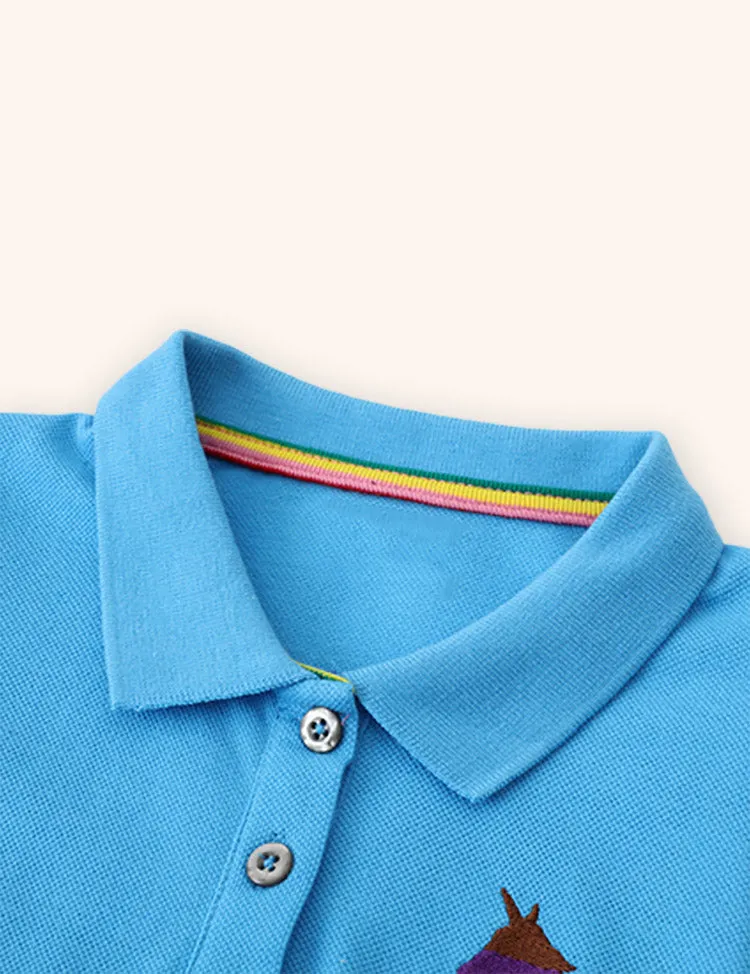 Pony Polo Dress - Image 3