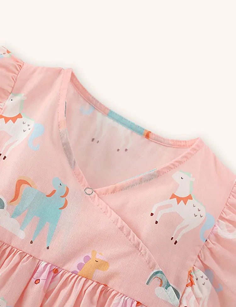Pony Printed Dress - Image 2