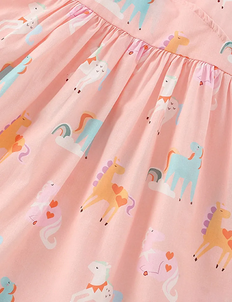 Pony Printed Dress - Image 3