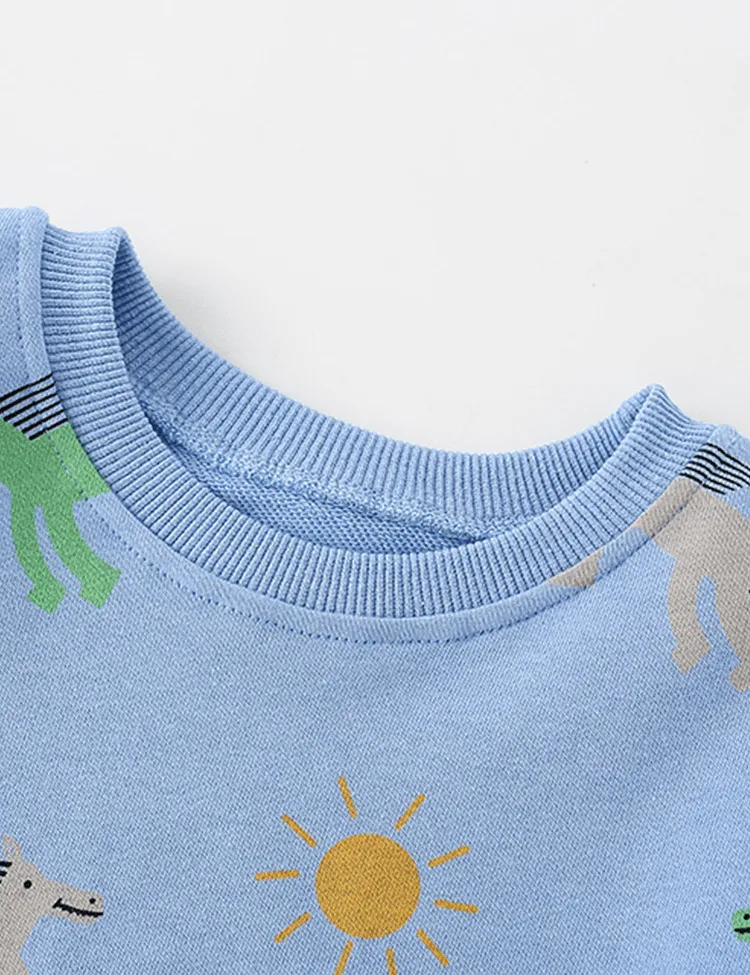 Pony Printed Sweatshirt - Image 4