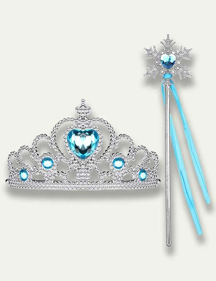 Princess Elsa Party Tulle Dress - Image 3