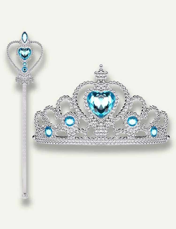 Princess Elsa Party Tulle Dress - Image 4