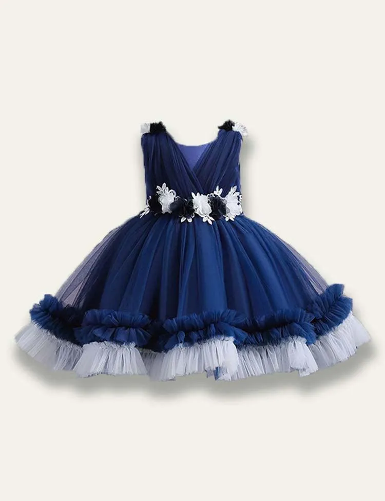 Princess Tulle Cake Party Dress - Image 4