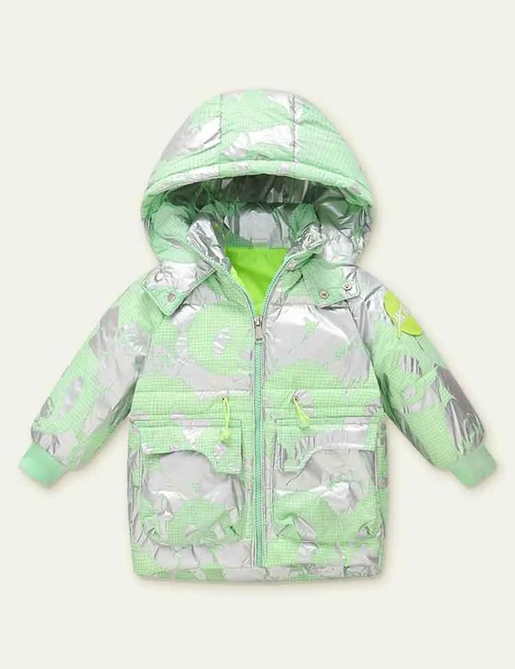 Printed down Jacket - Image 3