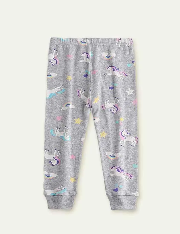 Pure Cotton Cartoon Slim-Fit Cartoon Pajama Pants - Image 12