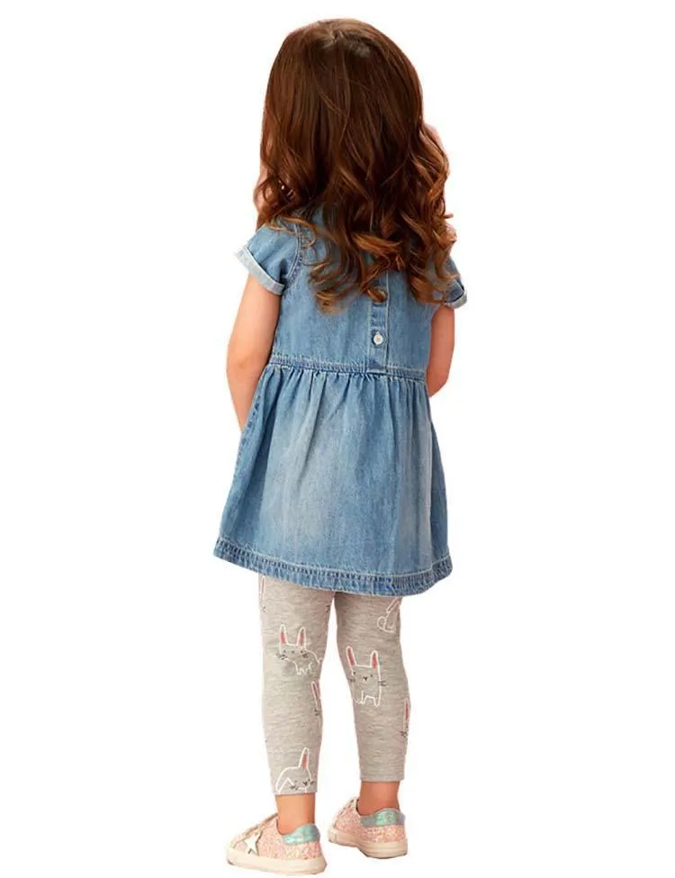 Rabbit Printed Leggings - Image 3