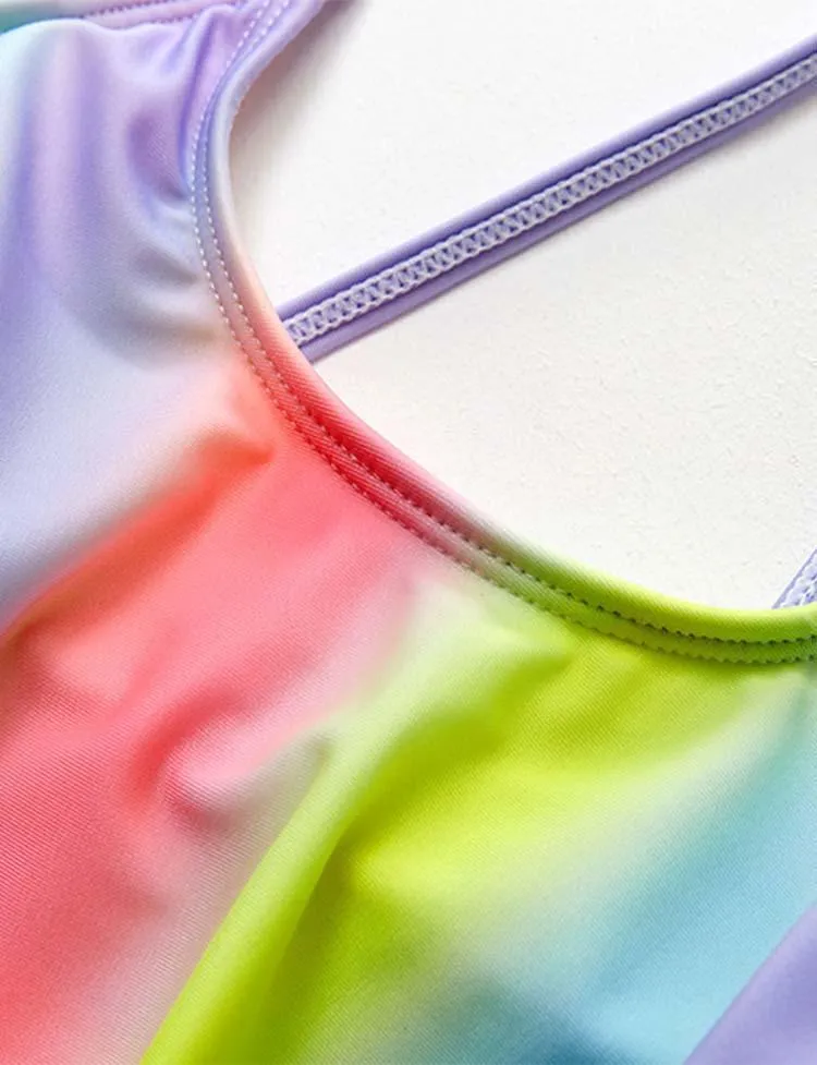 Rainbow Gradient Swimsuit - Image 3
