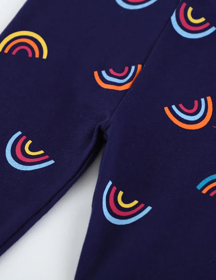 Rainbow Print Leggings - Image 3