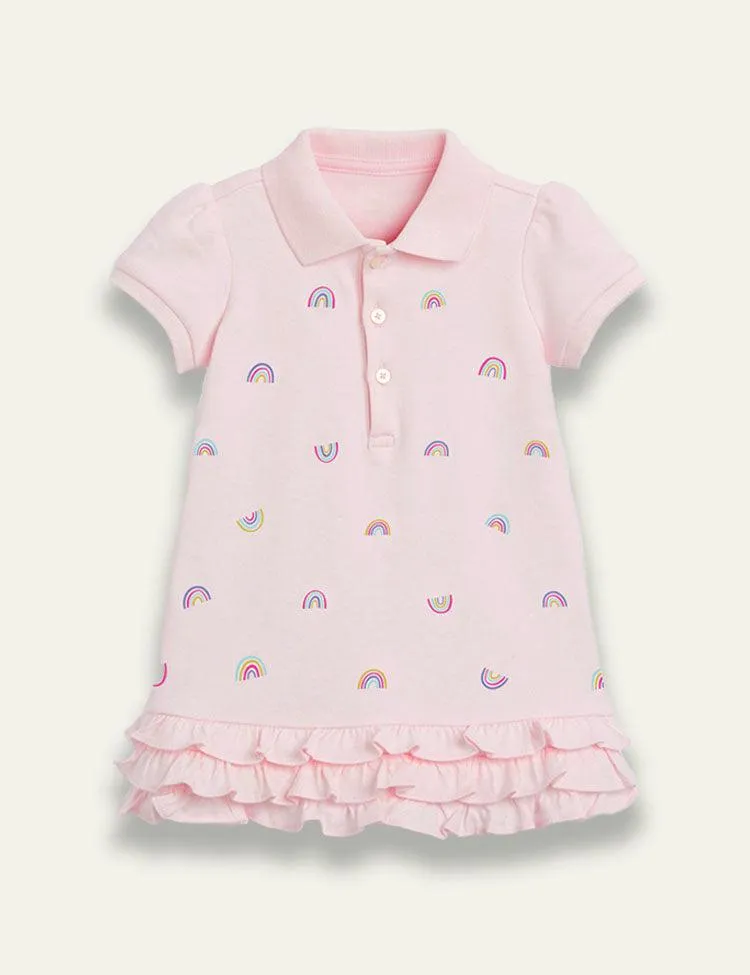 Rainbow Printed Dress