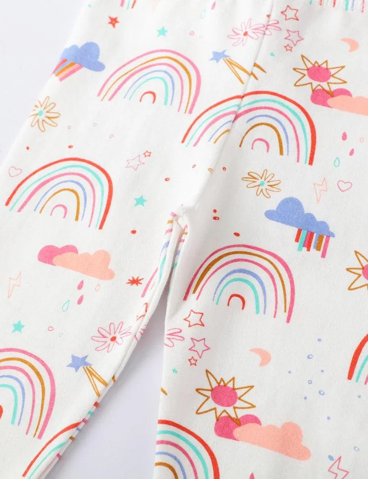 Rainbow Printed Leggings - Image 4