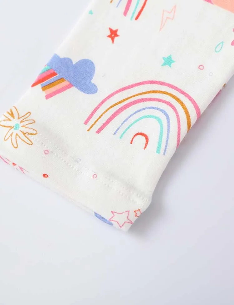 Rainbow Printed Leggings - Image 4