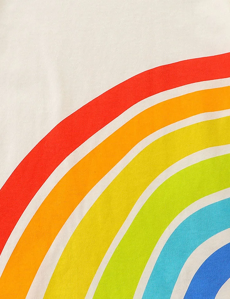 Rainbow Printed T-Shirt - Image 2