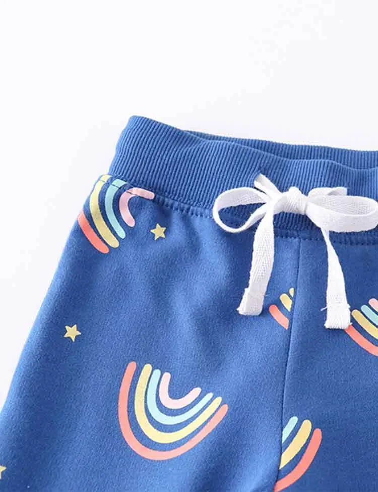 Rainbow Printing Sweatpants - Image 3