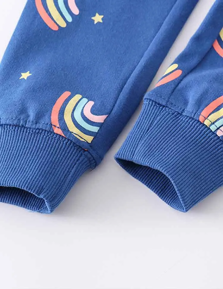 Rainbow Printing Sweatpants - Image 5