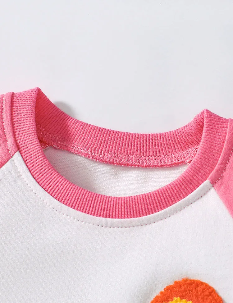 Rainbow Applique Cotton T-shirt Set - Image 2