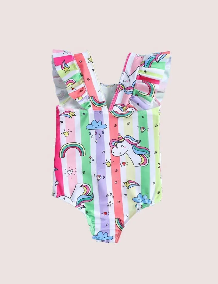 Rainbow Unicorn Swimsuit - Image 2
