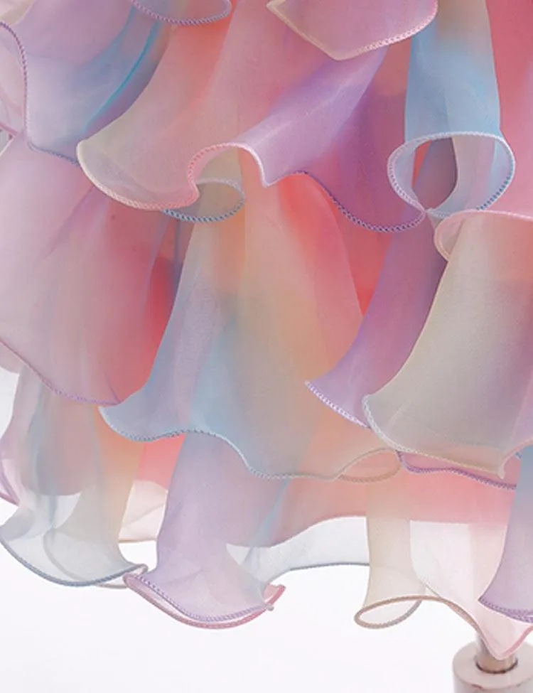 Ribbon Mesh Party Dress - Image 3