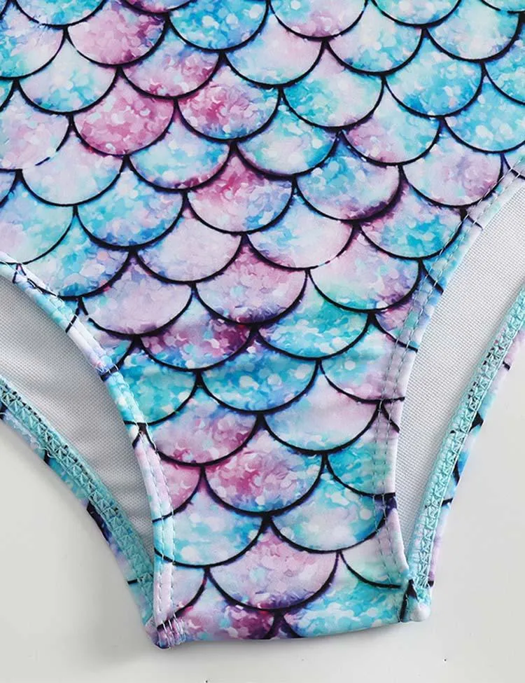 Ruffled One Piece Swimsuit - Image 3