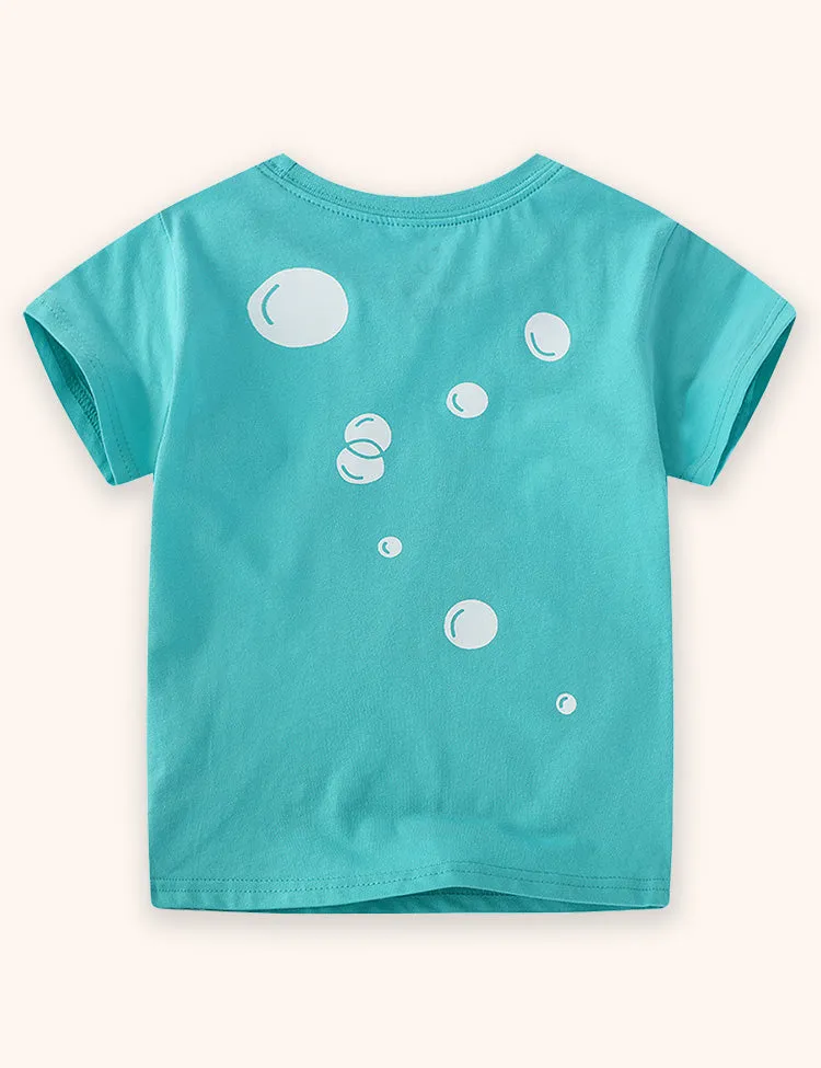 Salamander Applique T-shirt - Image 2