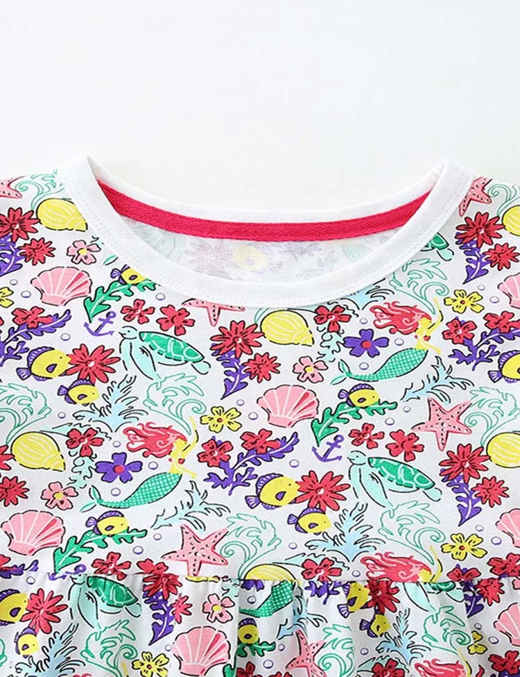 Sea World Printed Dress - Image 3