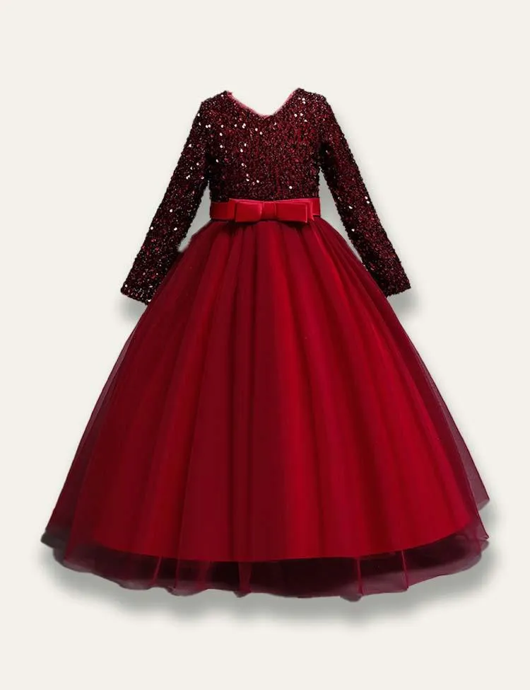 Sequin Princess Party Dress - Image 4