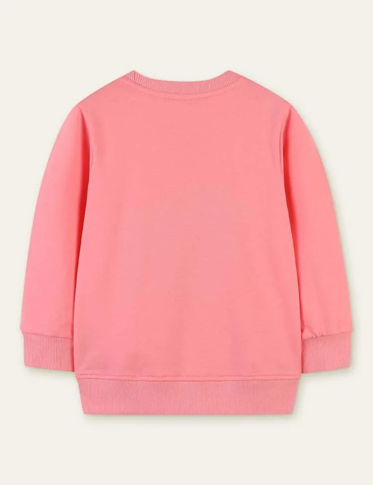 Sequined Unicorn Sweatshirt - Image 3