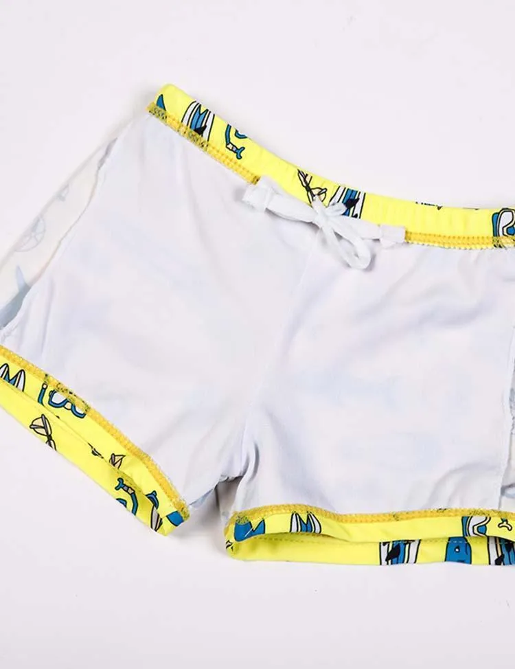 Shark Print Swimming Shorts - Image 2