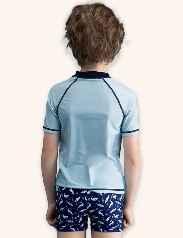 Shark Printed Swimsuit - Image 2