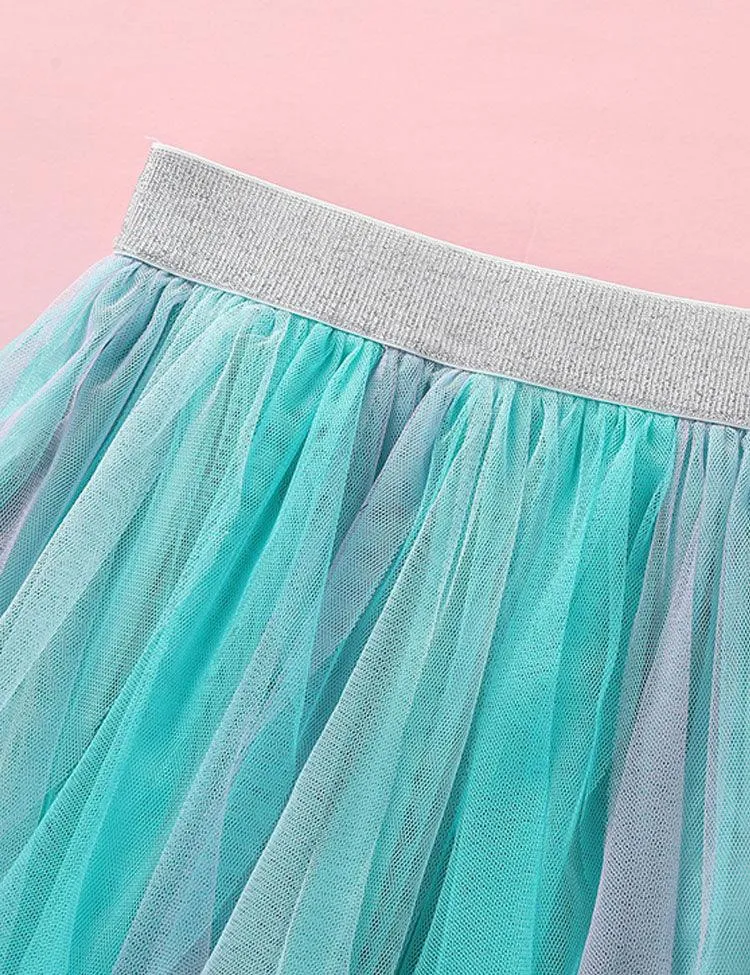 Sheer Layered Irregular Dress - Image 2