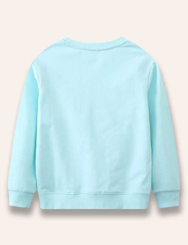 Shining Sequin Butterfly Sweatshirt - Image 2
