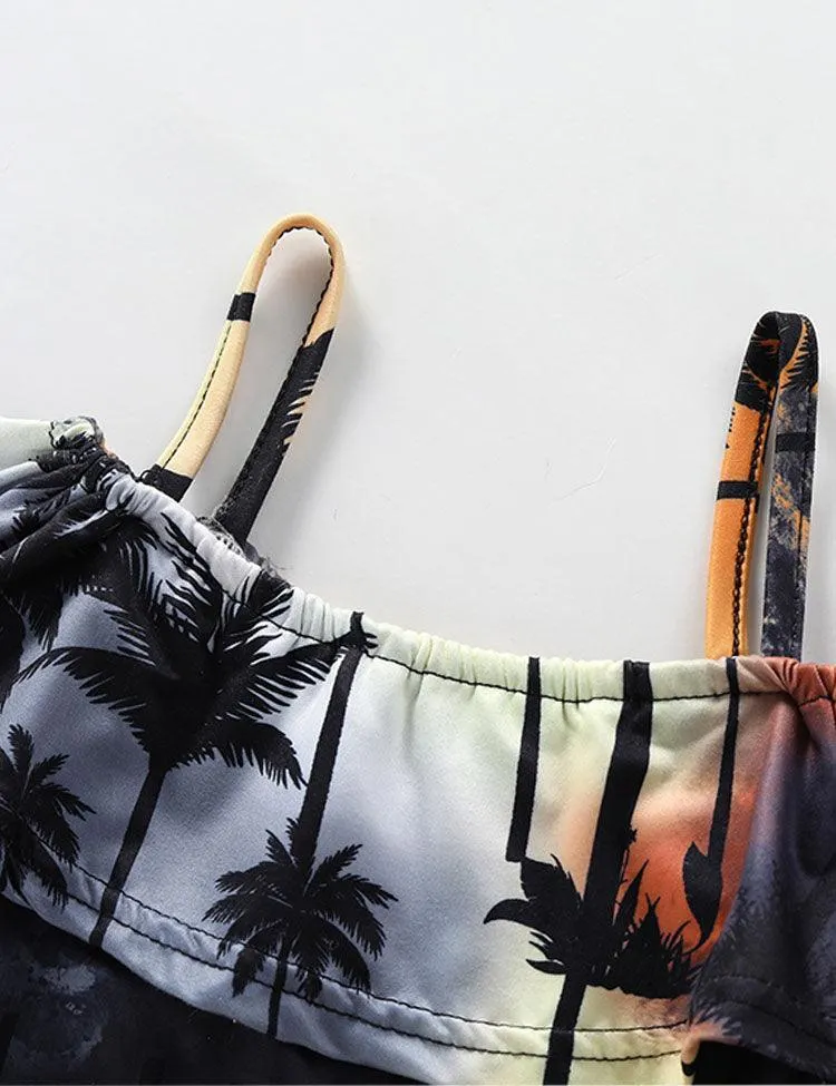 Sleeveless Forest Swimsuit - Image 4